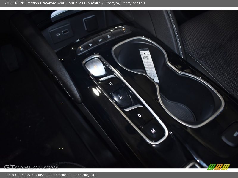 Satin Steel Metallic / Ebony w/Ebony Accents 2021 Buick Envision Preferred AWD