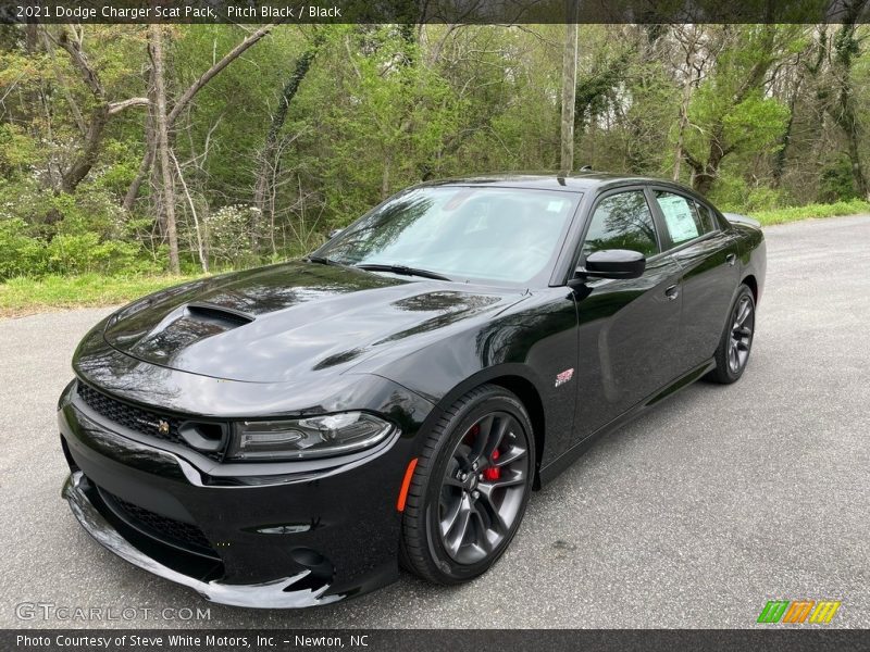 Front 3/4 View of 2021 Charger Scat Pack