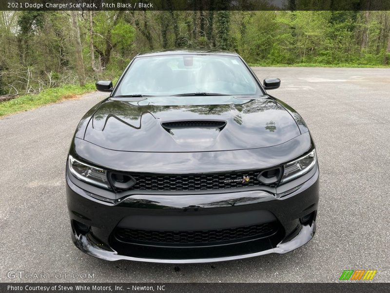 Pitch Black / Black 2021 Dodge Charger Scat Pack