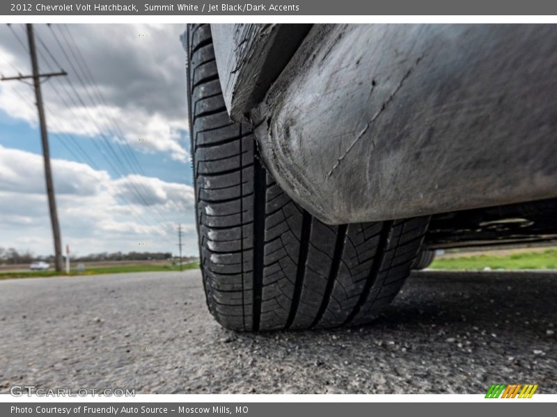 Summit White / Jet Black/Dark Accents 2012 Chevrolet Volt Hatchback