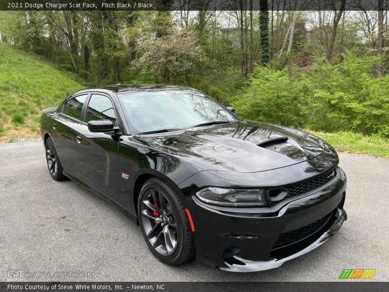 Pitch Black / Black 2021 Dodge Charger Scat Pack
