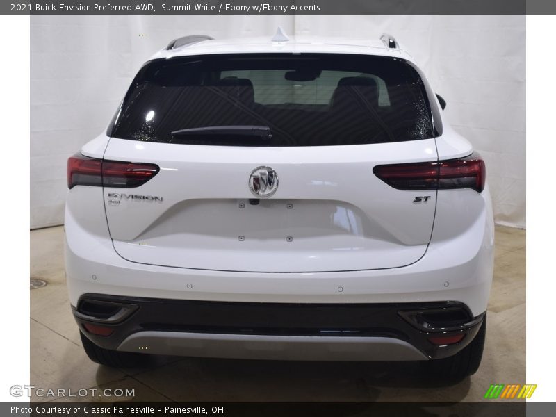 Summit White / Ebony w/Ebony Accents 2021 Buick Envision Preferred AWD