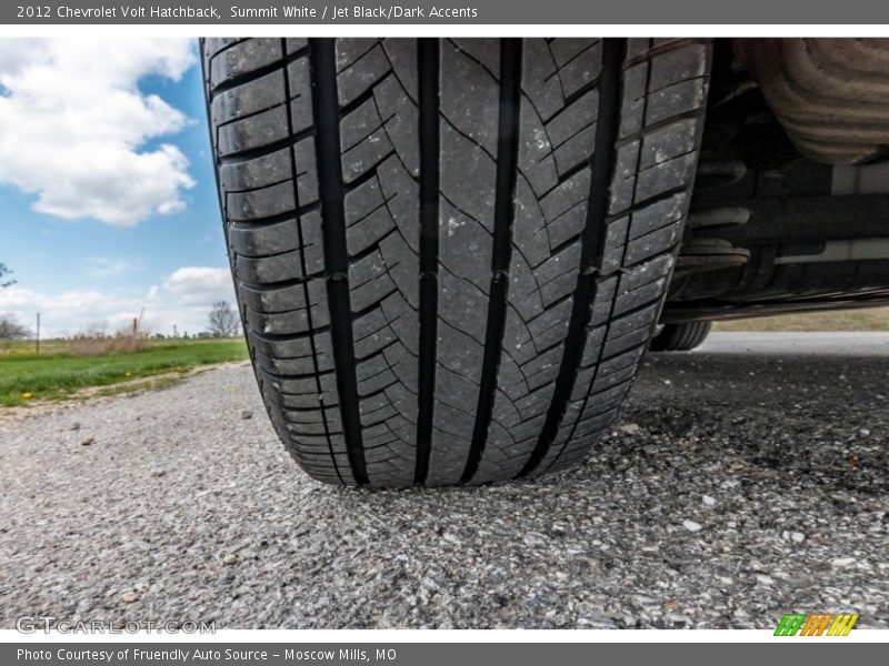 Summit White / Jet Black/Dark Accents 2012 Chevrolet Volt Hatchback
