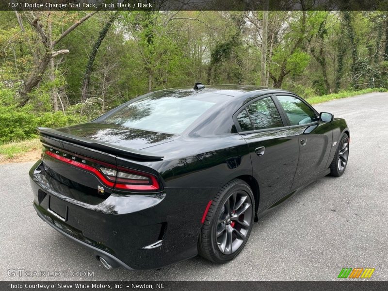 Pitch Black / Black 2021 Dodge Charger Scat Pack