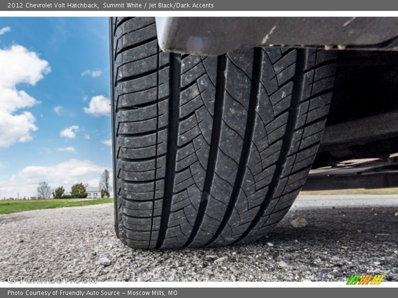 Summit White / Jet Black/Dark Accents 2012 Chevrolet Volt Hatchback