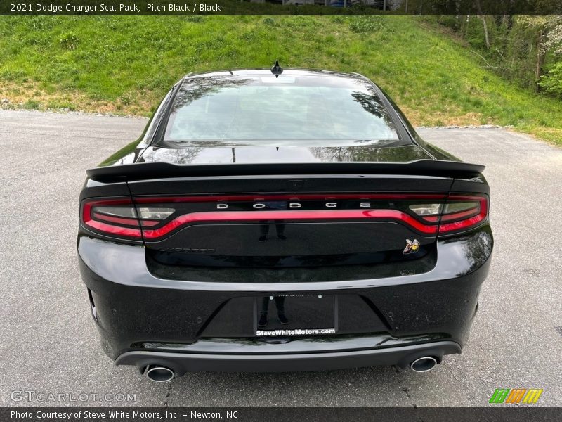 Pitch Black / Black 2021 Dodge Charger Scat Pack