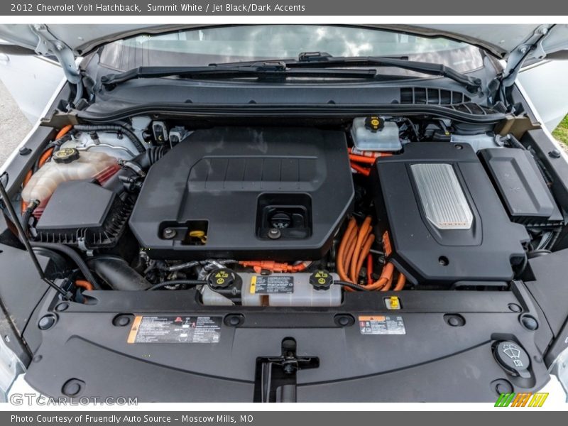 Summit White / Jet Black/Dark Accents 2012 Chevrolet Volt Hatchback