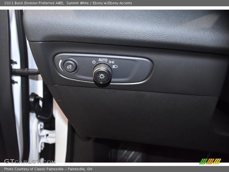 Summit White / Ebony w/Ebony Accents 2021 Buick Envision Preferred AWD