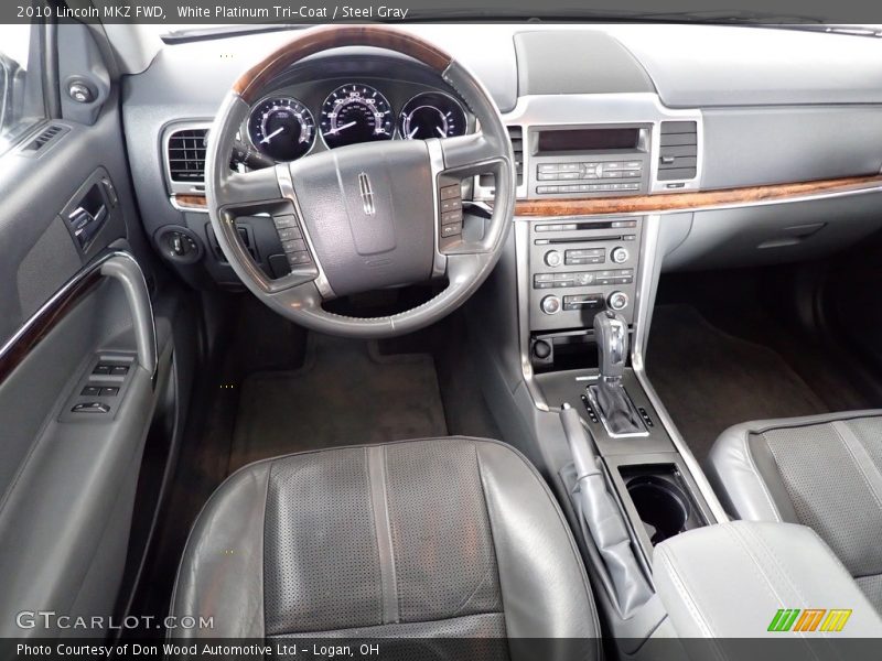 White Platinum Tri-Coat / Steel Gray 2010 Lincoln MKZ FWD