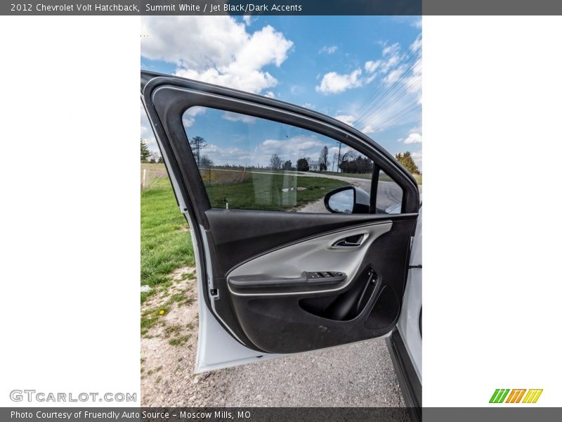 Summit White / Jet Black/Dark Accents 2012 Chevrolet Volt Hatchback