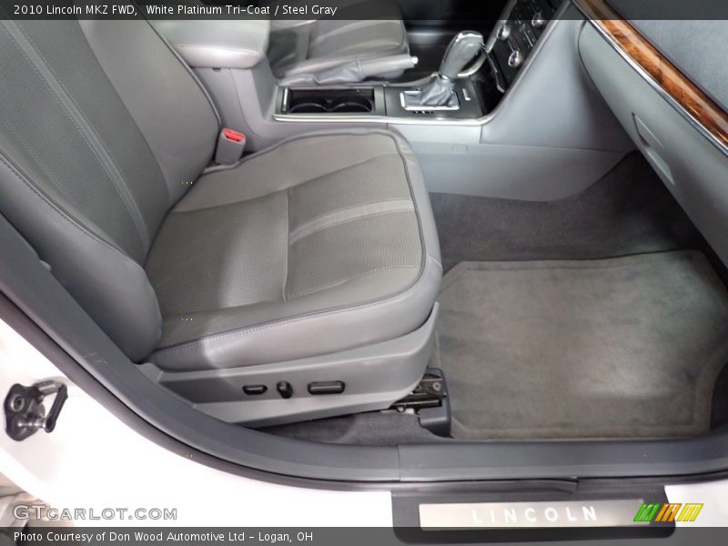 White Platinum Tri-Coat / Steel Gray 2010 Lincoln MKZ FWD