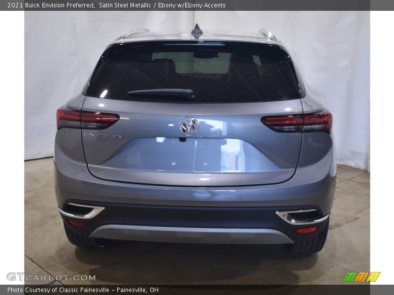 Satin Steel Metallic / Ebony w/Ebony Accents 2021 Buick Envision Preferred