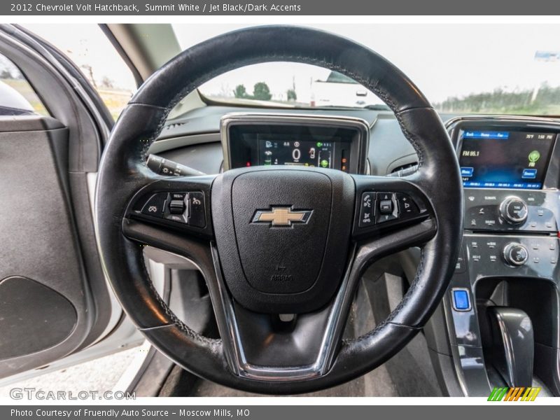 Summit White / Jet Black/Dark Accents 2012 Chevrolet Volt Hatchback
