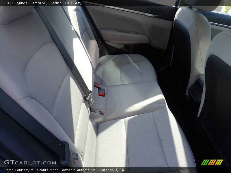 Electric Blue / Gray 2017 Hyundai Elantra SE