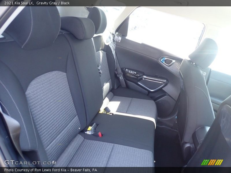 Gravity Gray / Black 2021 Kia Soul LX