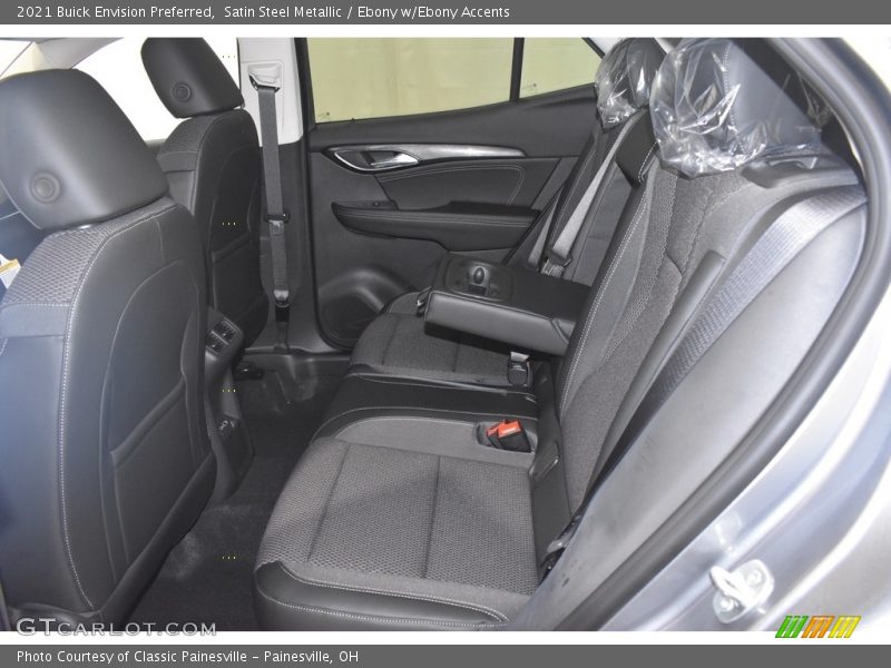 Satin Steel Metallic / Ebony w/Ebony Accents 2021 Buick Envision Preferred