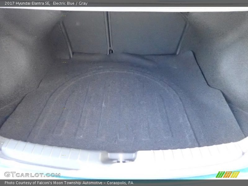 Electric Blue / Gray 2017 Hyundai Elantra SE