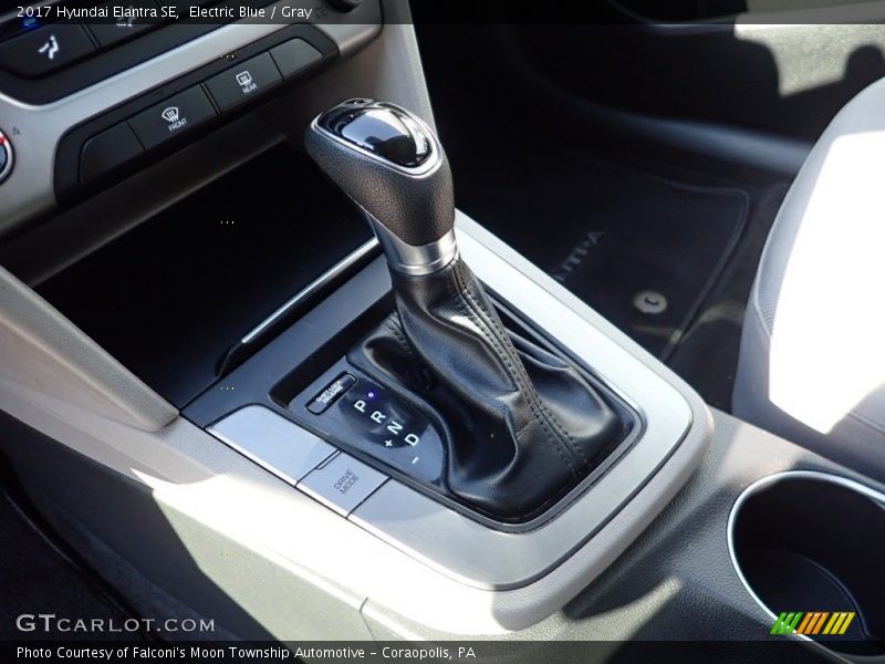 Electric Blue / Gray 2017 Hyundai Elantra SE