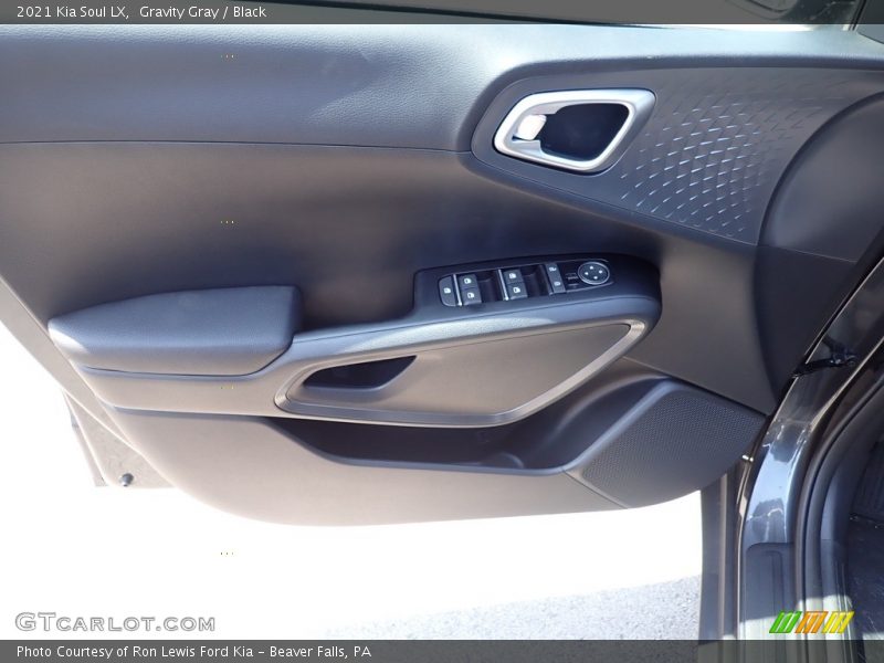 Gravity Gray / Black 2021 Kia Soul LX