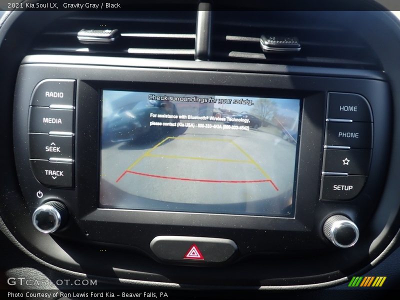 Gravity Gray / Black 2021 Kia Soul LX