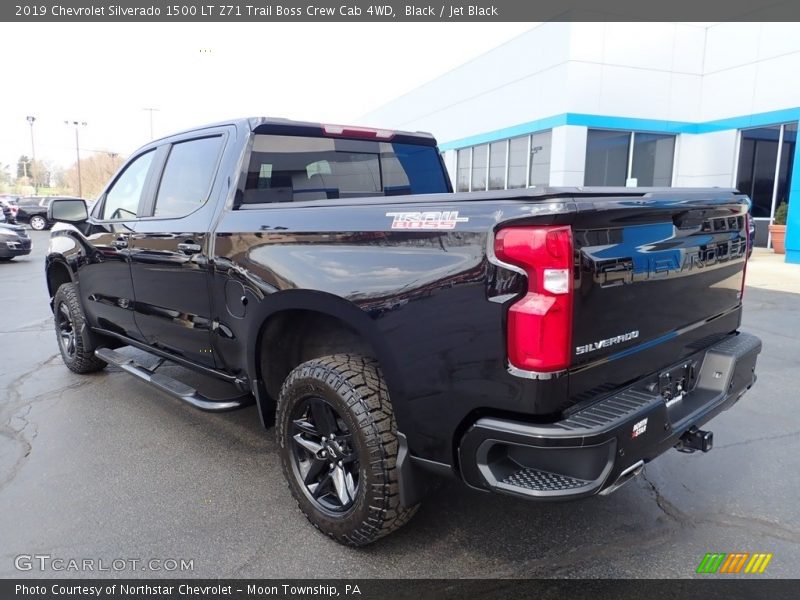 Black / Jet Black 2019 Chevrolet Silverado 1500 LT Z71 Trail Boss Crew Cab 4WD