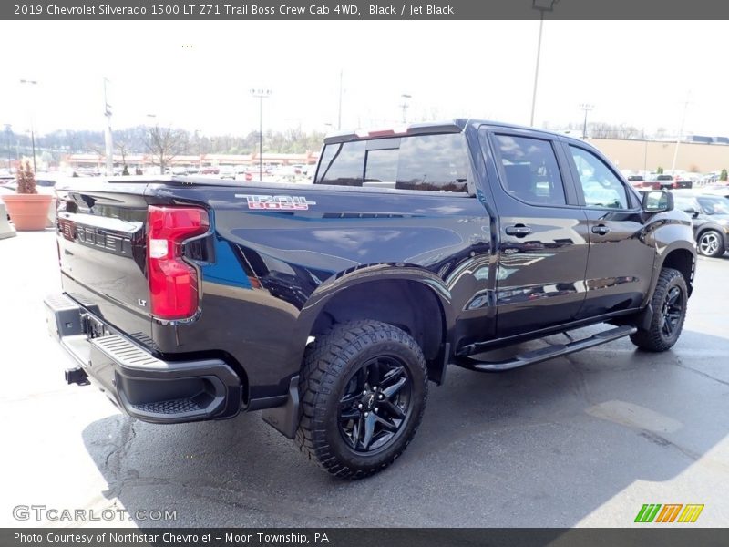 Black / Jet Black 2019 Chevrolet Silverado 1500 LT Z71 Trail Boss Crew Cab 4WD