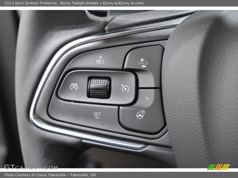 Ebony Twilight Metallic / Ebony w/Ebony Accents 2021 Buick Envision Preferred
