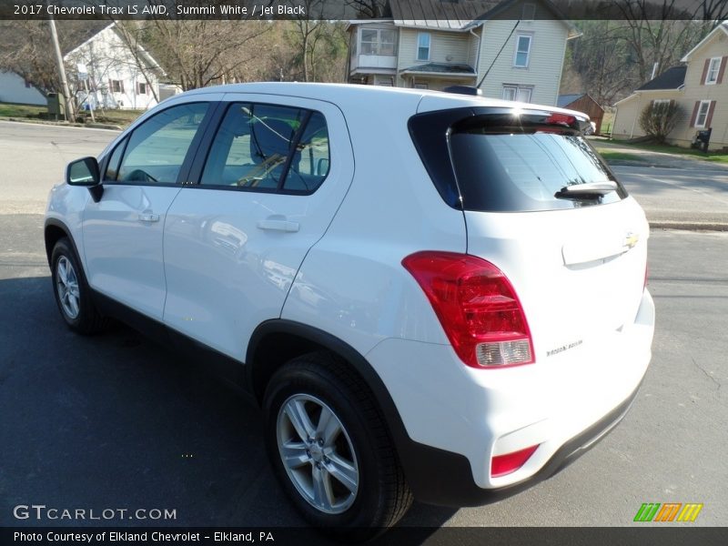 Summit White / Jet Black 2017 Chevrolet Trax LS AWD
