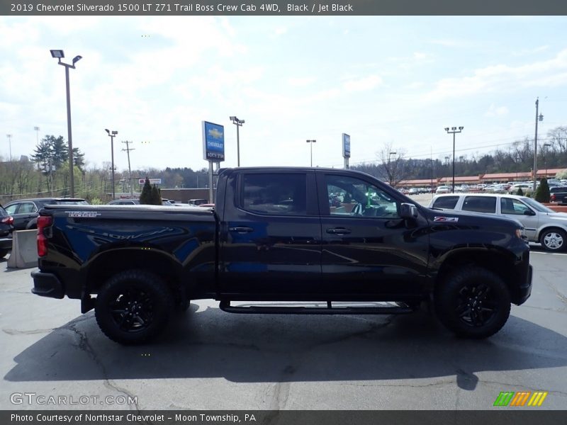 Black / Jet Black 2019 Chevrolet Silverado 1500 LT Z71 Trail Boss Crew Cab 4WD