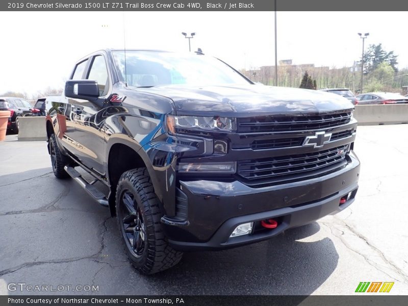 Black / Jet Black 2019 Chevrolet Silverado 1500 LT Z71 Trail Boss Crew Cab 4WD