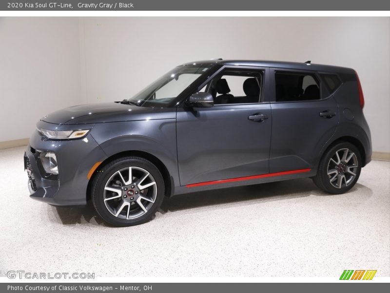 Gravity Gray / Black 2020 Kia Soul GT-Line