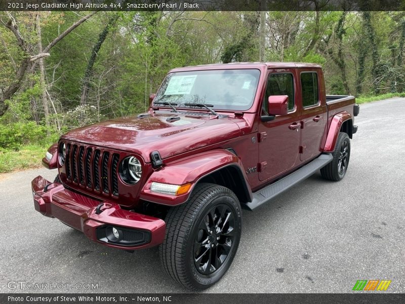 Snazzberry Pearl / Black 2021 Jeep Gladiator High Altitude 4x4