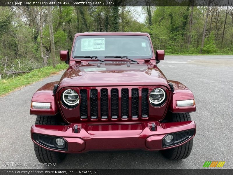 Snazzberry Pearl / Black 2021 Jeep Gladiator High Altitude 4x4