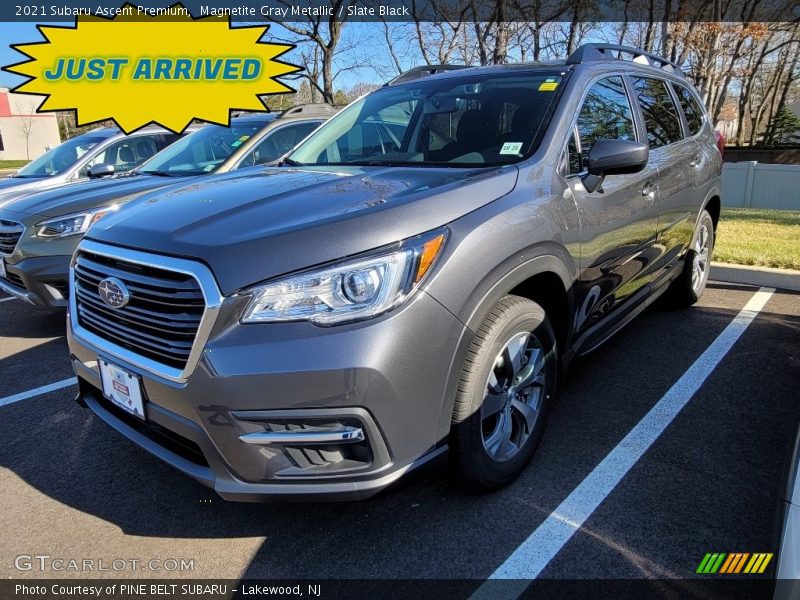 Magnetite Gray Metallic / Slate Black 2021 Subaru Ascent Premium