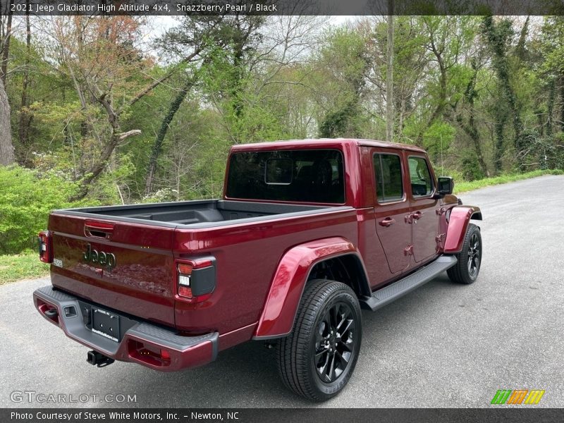 Snazzberry Pearl / Black 2021 Jeep Gladiator High Altitude 4x4