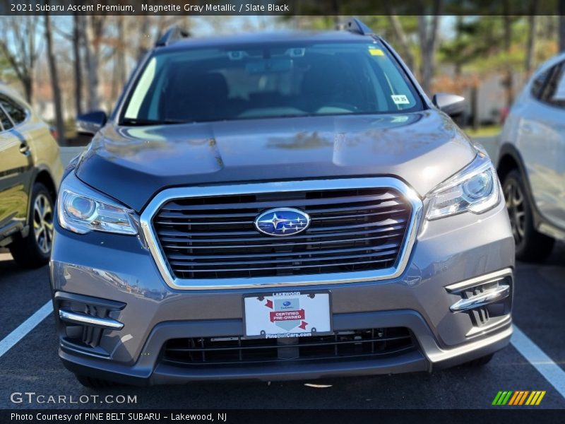 Magnetite Gray Metallic / Slate Black 2021 Subaru Ascent Premium