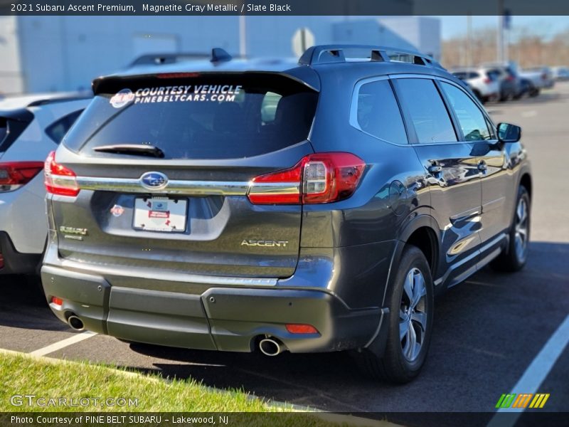 Magnetite Gray Metallic / Slate Black 2021 Subaru Ascent Premium