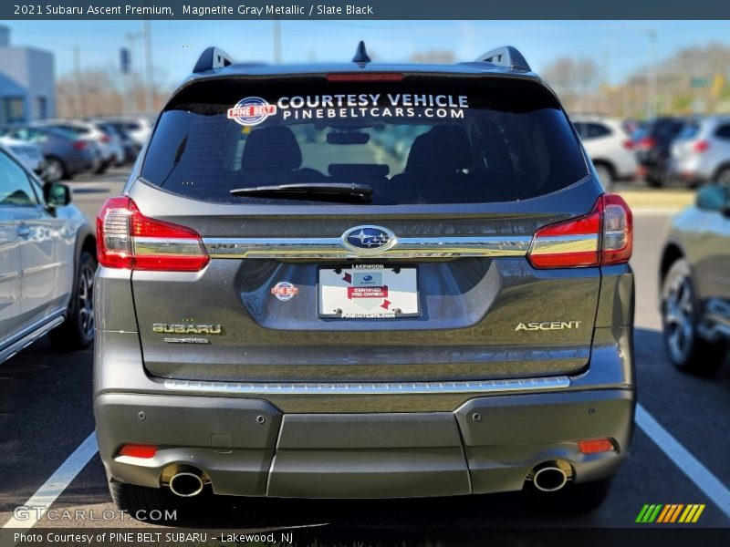 Magnetite Gray Metallic / Slate Black 2021 Subaru Ascent Premium