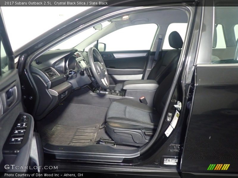 Crystal Black Silica / Slate Black 2017 Subaru Outback 2.5i