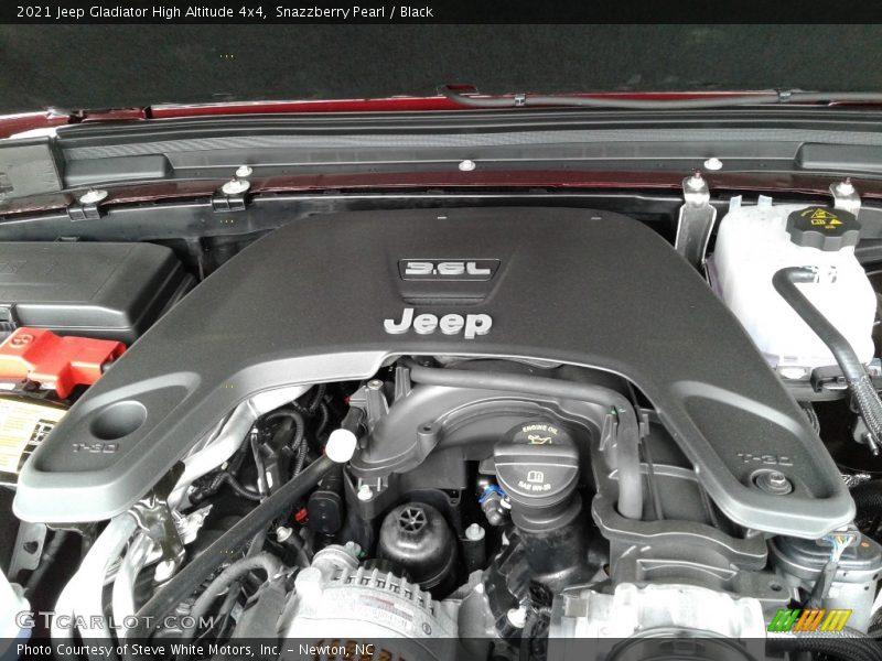 Snazzberry Pearl / Black 2021 Jeep Gladiator High Altitude 4x4