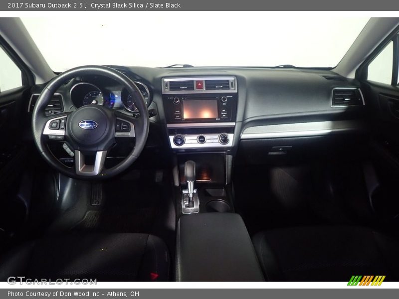 Crystal Black Silica / Slate Black 2017 Subaru Outback 2.5i