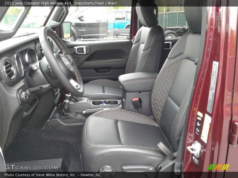 Snazzberry Pearl / Black 2021 Jeep Gladiator High Altitude 4x4
