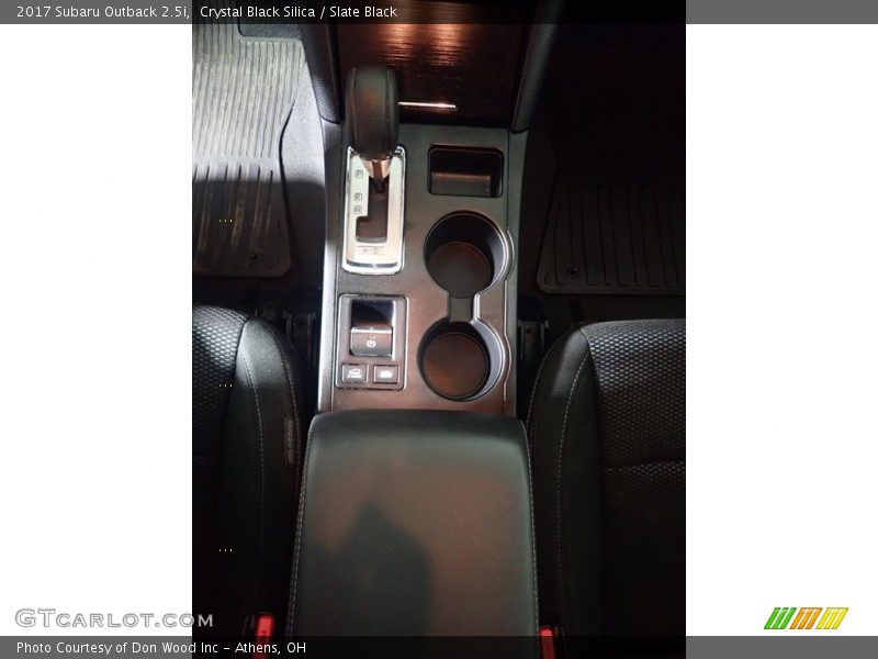 Crystal Black Silica / Slate Black 2017 Subaru Outback 2.5i