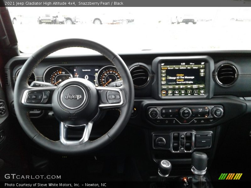Snazzberry Pearl / Black 2021 Jeep Gladiator High Altitude 4x4