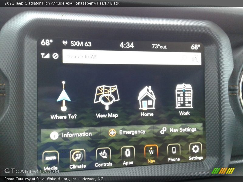 Snazzberry Pearl / Black 2021 Jeep Gladiator High Altitude 4x4