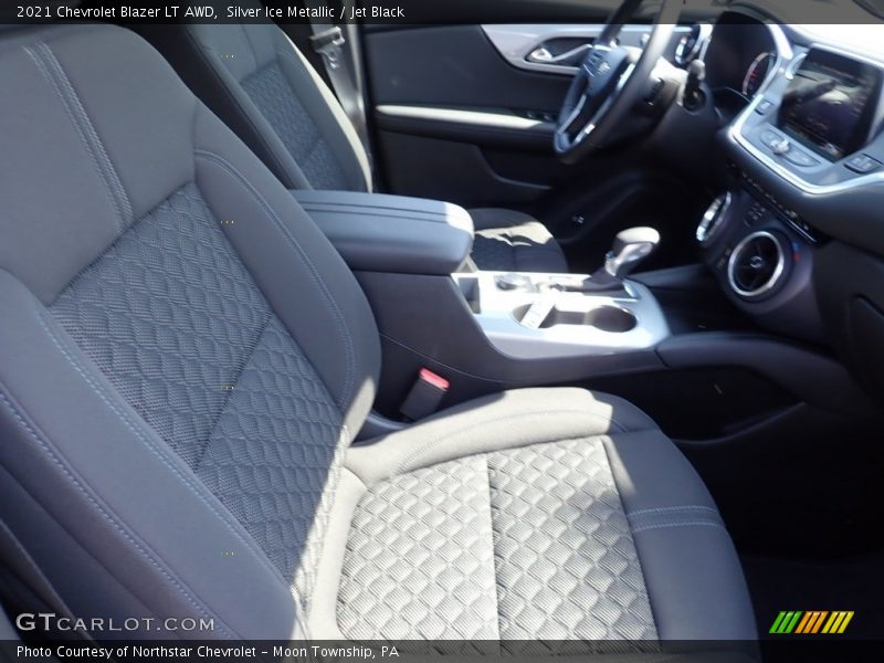 Silver Ice Metallic / Jet Black 2021 Chevrolet Blazer LT AWD