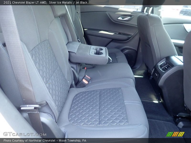 Silver Ice Metallic / Jet Black 2021 Chevrolet Blazer LT AWD