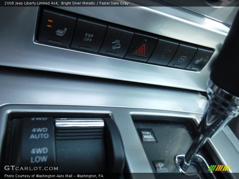 Bright Silver Metallic / Pastel Slate Gray 2008 Jeep Liberty Limited 4x4