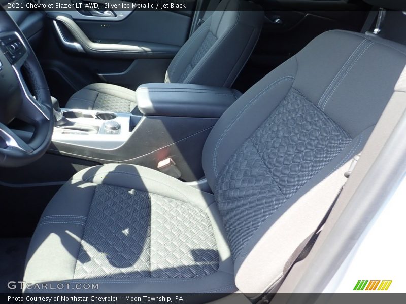 Silver Ice Metallic / Jet Black 2021 Chevrolet Blazer LT AWD