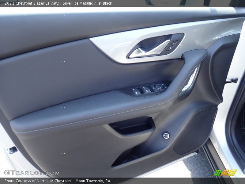Silver Ice Metallic / Jet Black 2021 Chevrolet Blazer LT AWD